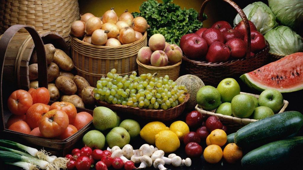 Овощи и фрукты способствующие похудению