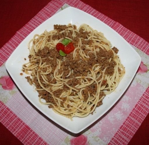 рецепт спагетти по флотски с фаршем