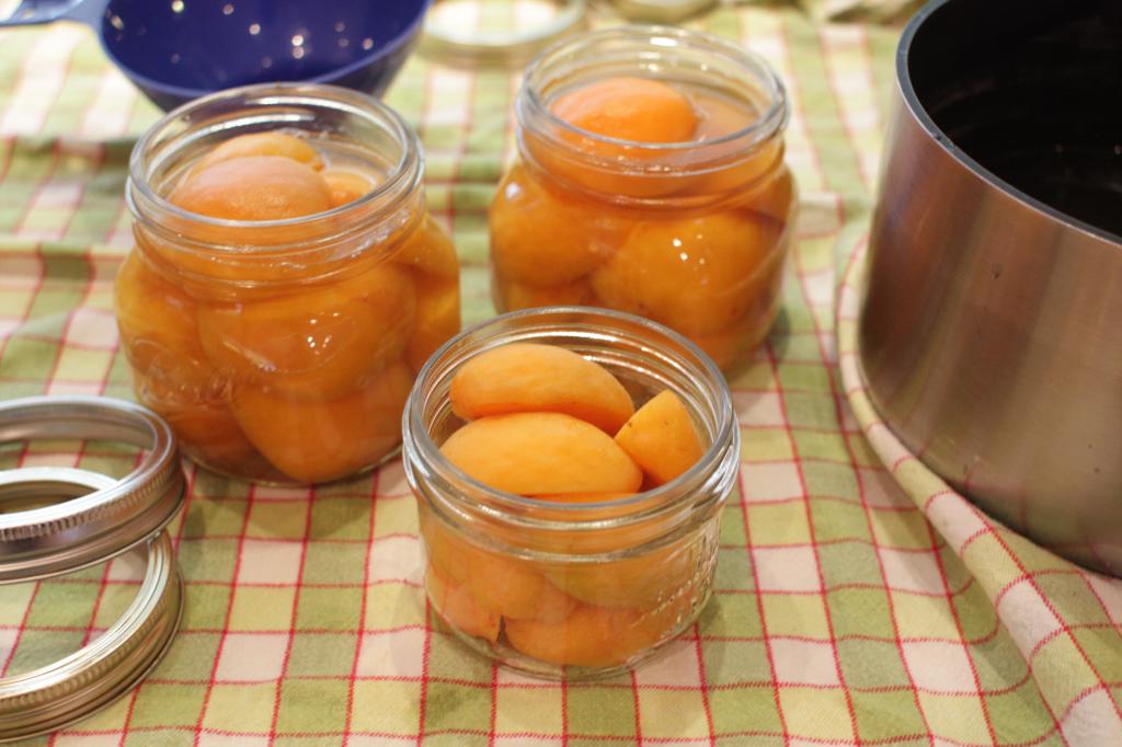 Рецепт абрикосов в собственном соку