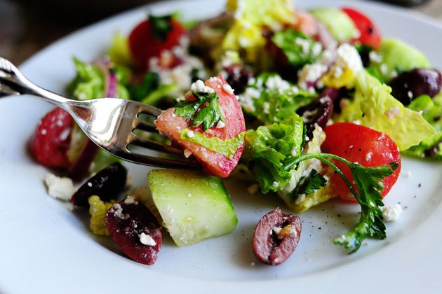 как делать греческий салат