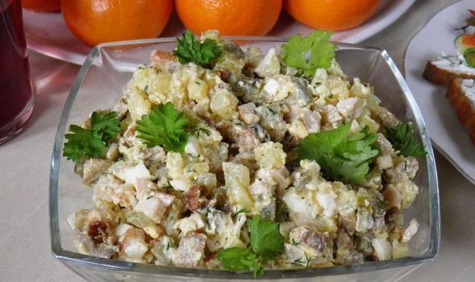 "Боярский" салат рецепт с фото