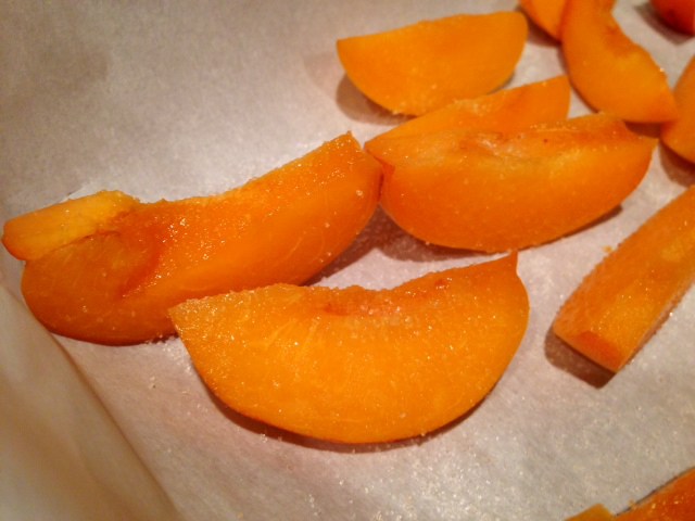 Кусочки абрикосов