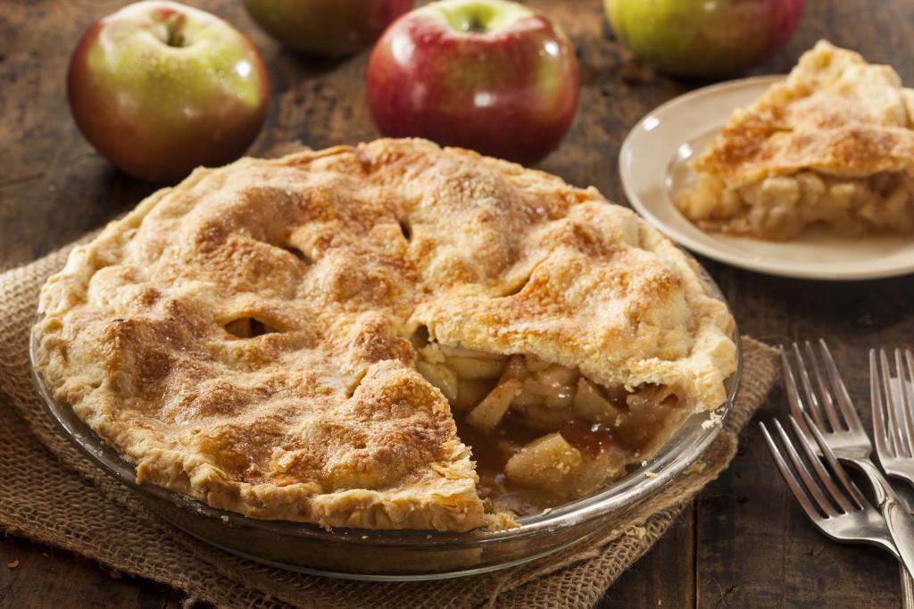 пирог с яблоками рецепт простой