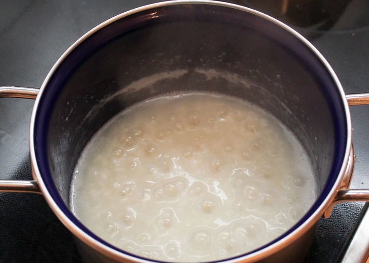 рецепт рисовой каши на молоке