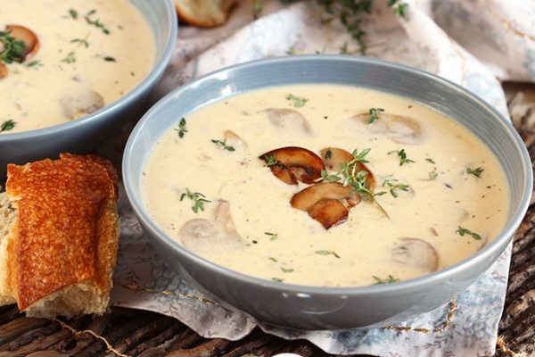 Крем-суп из шампиньонов: ингредиенты, рецепт приготовления - Samchef