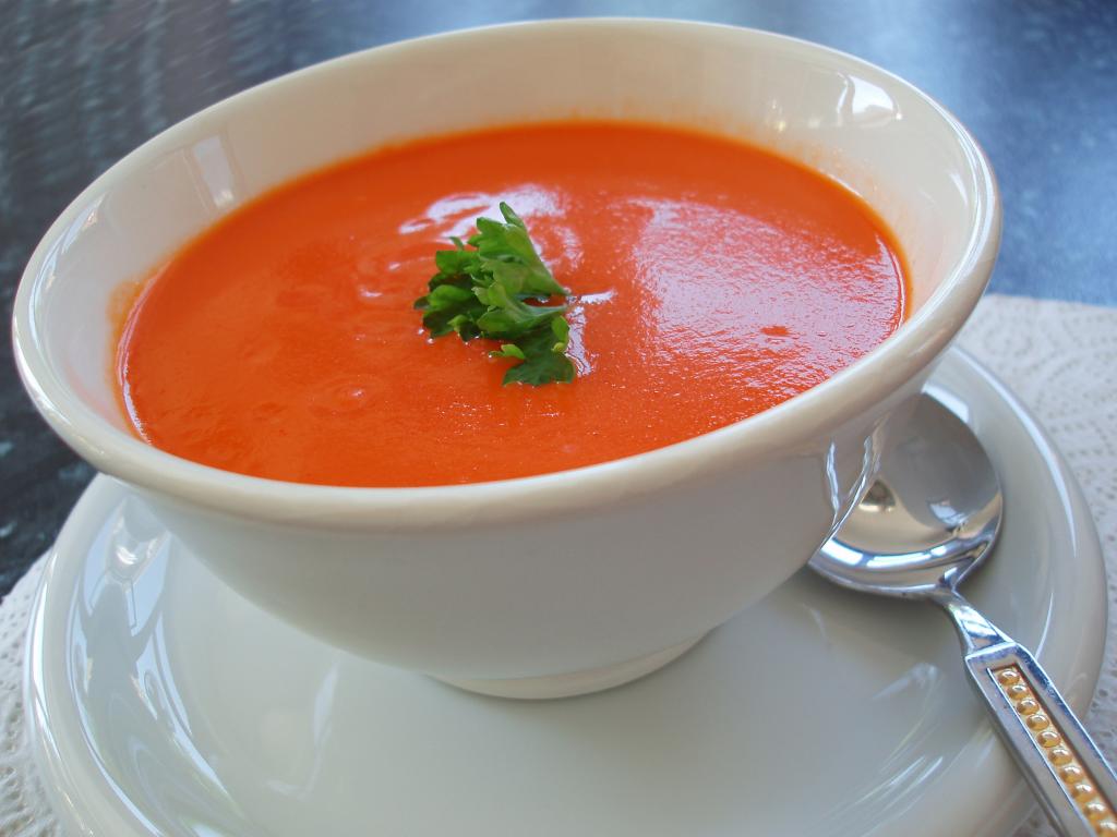 классический томатный суп рецепт