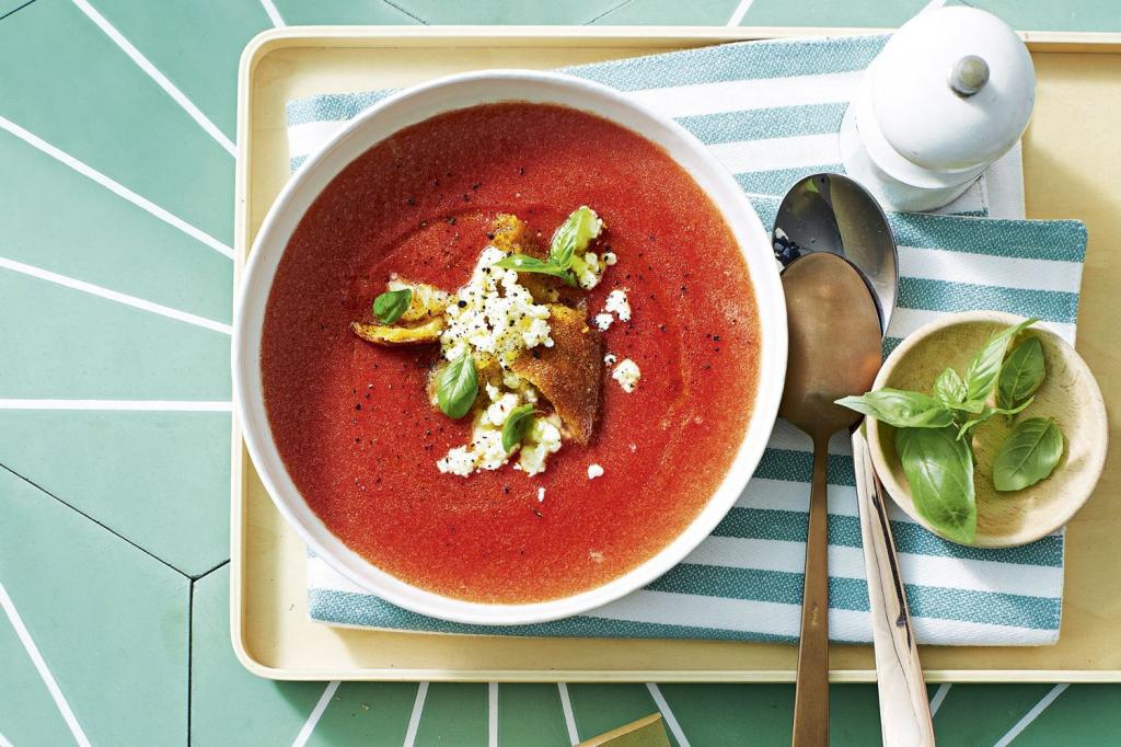 томатный суп как готовить